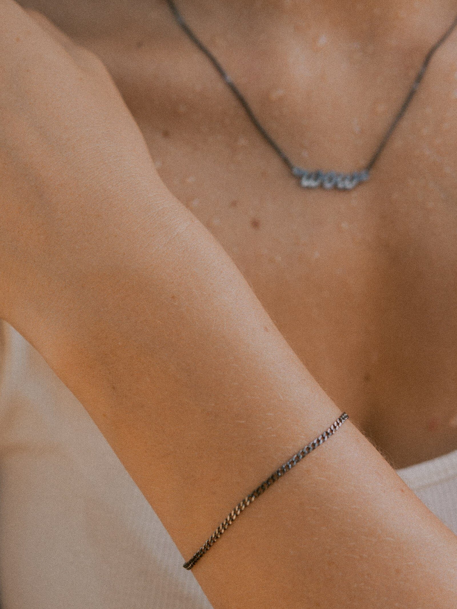 modabilé Kette mit Anhänger »WOW Halskette«, Damen Silberkette 42cm +5cm  mit Schriftzug Sterling Silber 925 online kaufen | OTTO