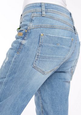 GANG Destroyed-Jeans 94AMELIE mit Destroyed-Effekten
