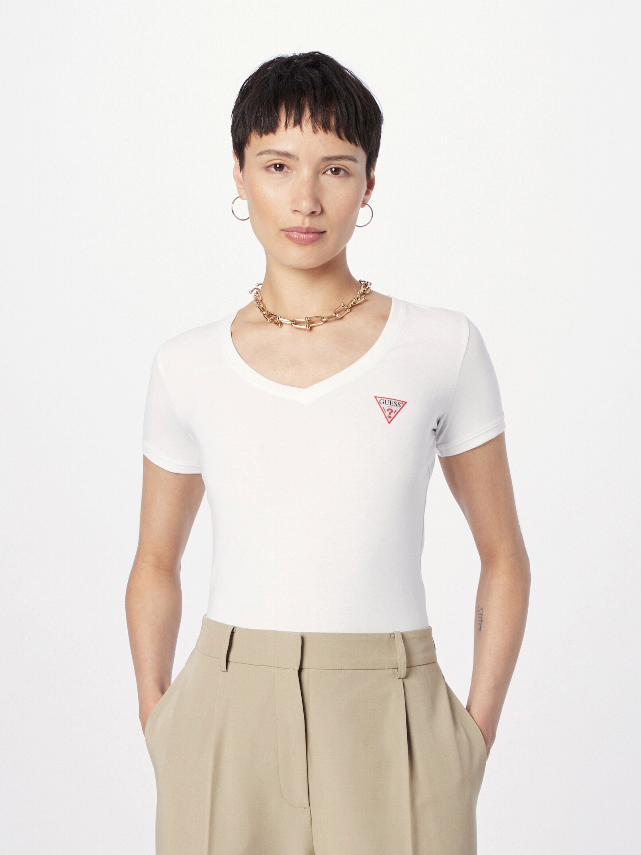 Guess T-Shirt (1-tlg) Plain/ohne Details günstig online kaufen