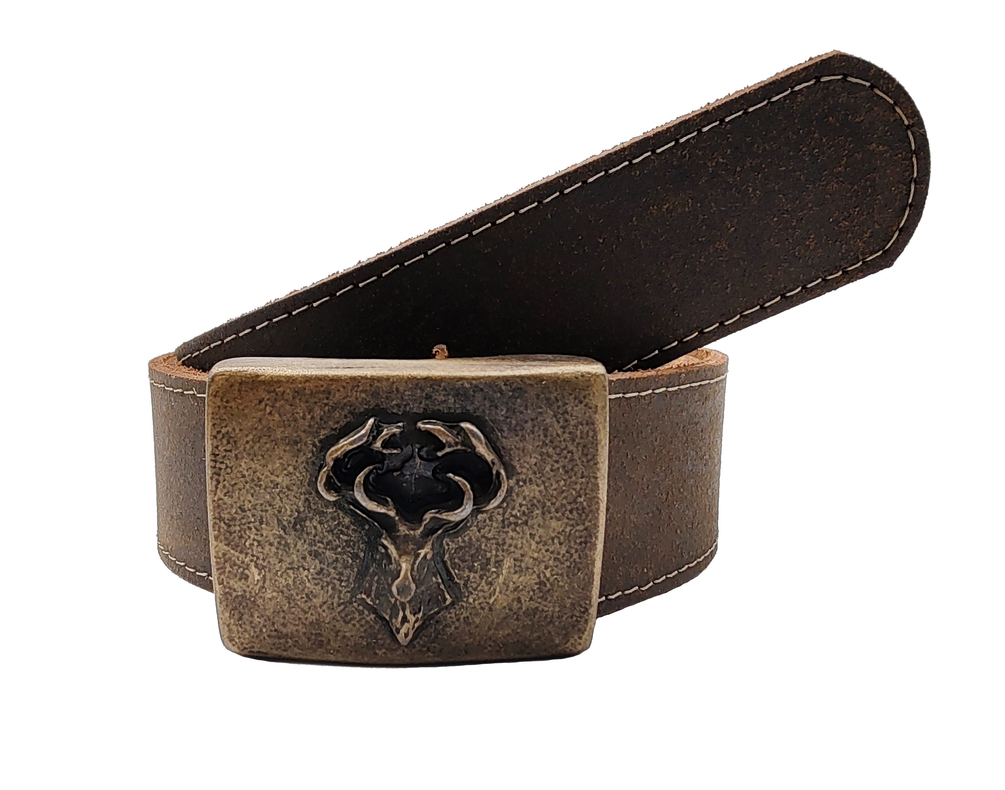 Der Trachtler Ledergürtel Trachtengürtel MADE IN GERMANY - Echt Leder günstig online kaufen