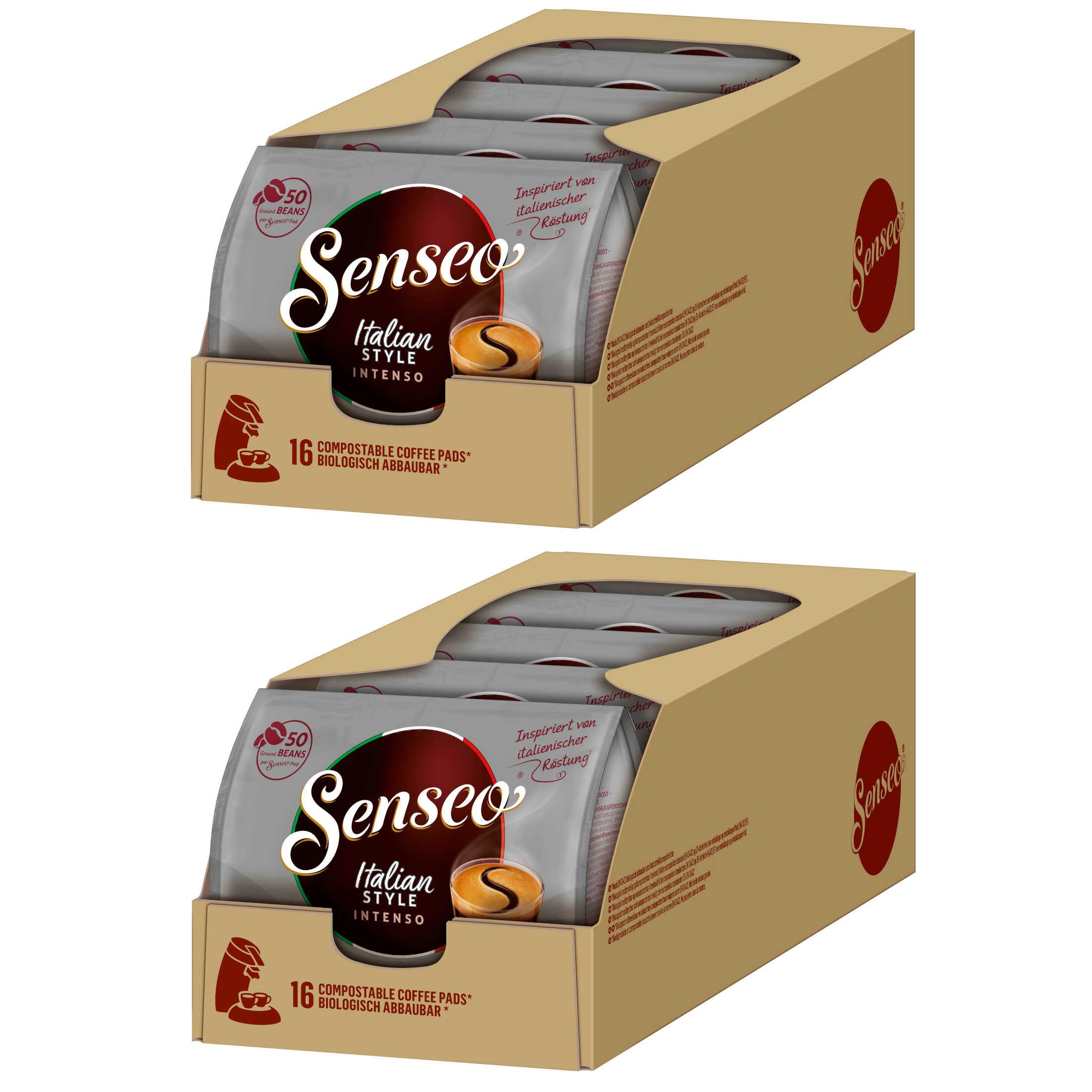 Senseo Kaffeeersatz Pads Italian Style Senseopads 10 x 16 = 160 Getränke, (Packung, 10er Pack)