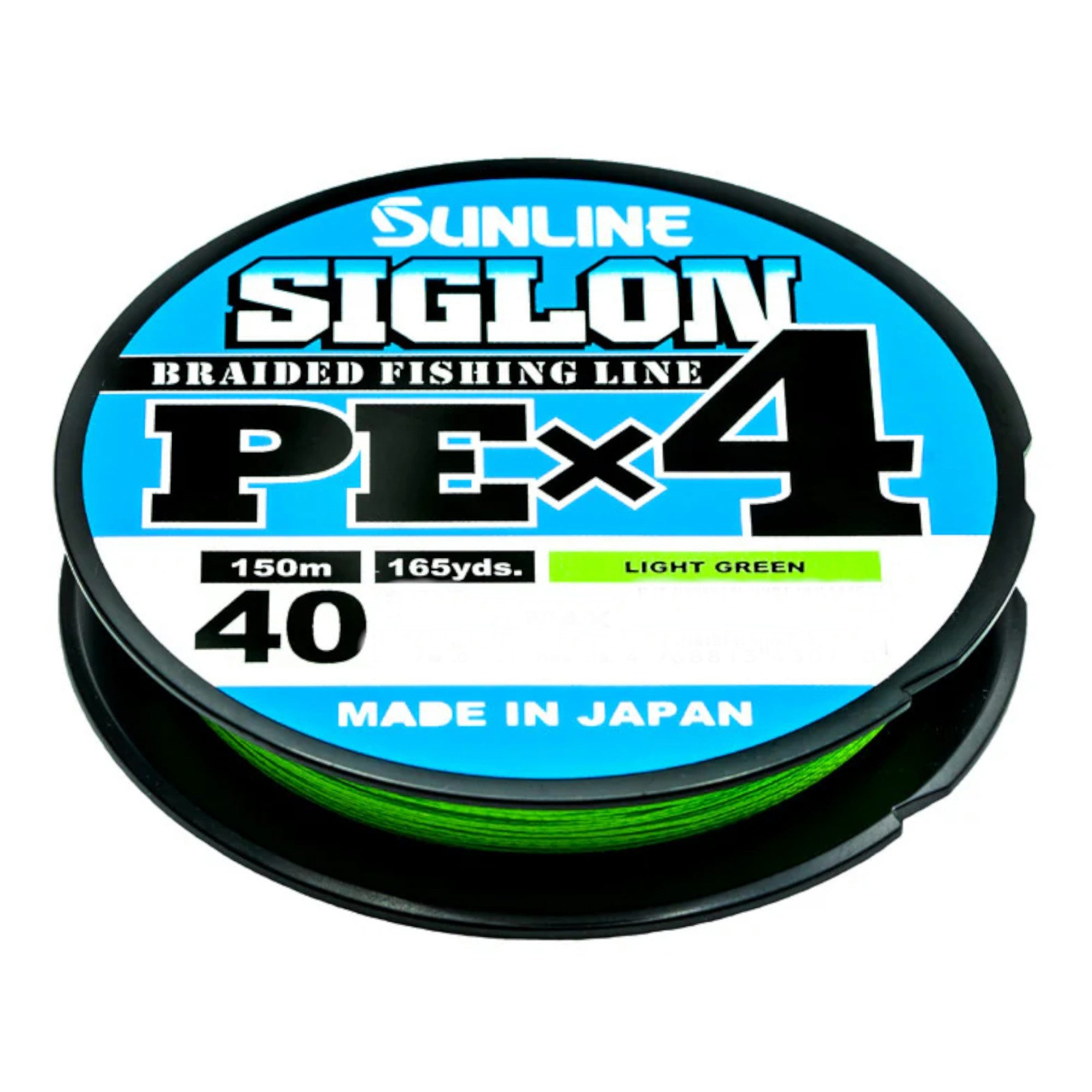 Sunline Angelschnur Sunline Siglon Pe X4 Light Green 3lb / 1,4 Kg, (150-St)