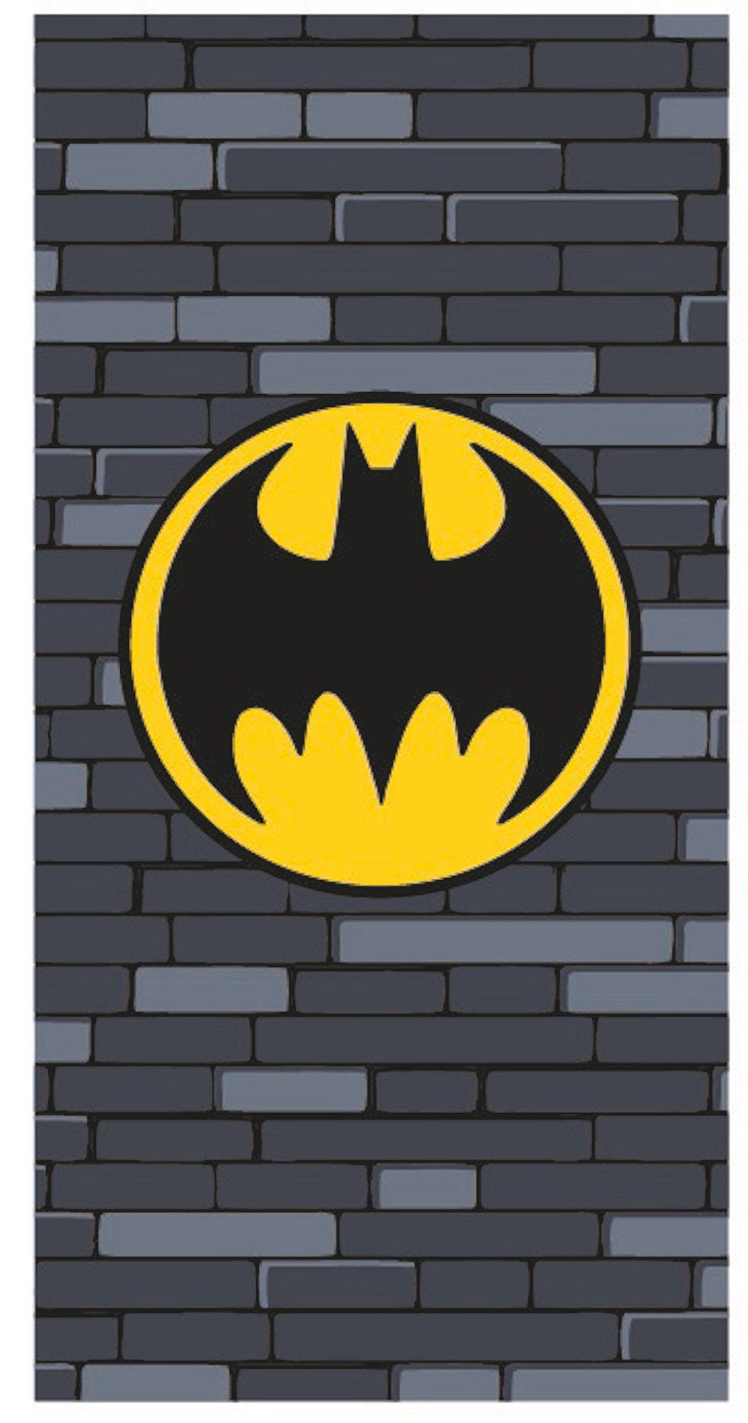 70x140 Batman Handtuch - Mikrofaser-Handtuch Logo - cm Strandtuch empireposter -