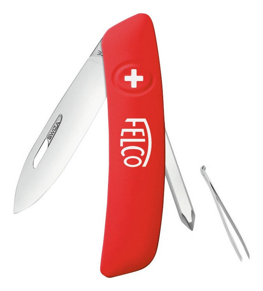 FELCO Taschenmesser, Schweizer Messer mit 4 Funktionen
