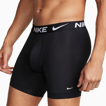 NIKE Underwear Boxer BOXER BRIEF LONG 3PK (Packung, 3er-Pack) mit Elastikbund mit Nike Logo-Schriftzug
