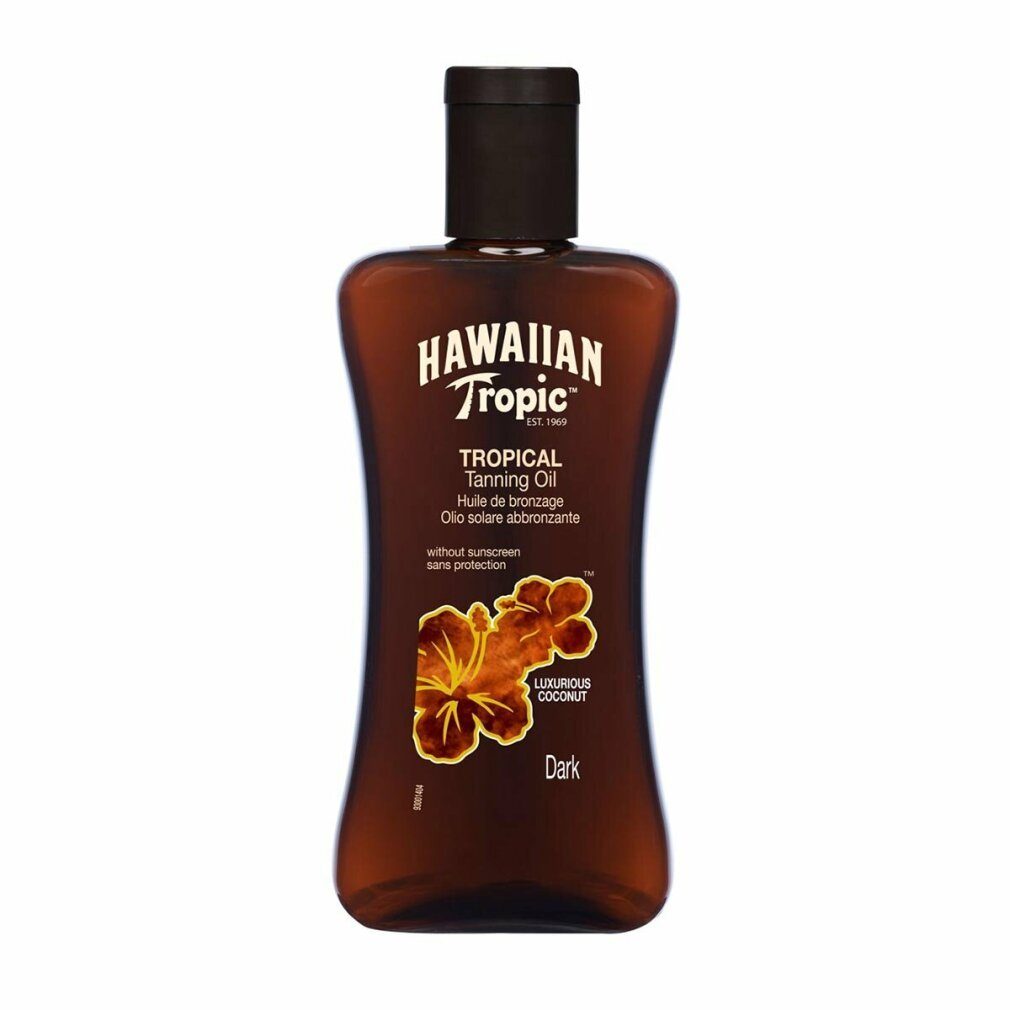Hawaiian Tropic Sonnenschutzpflege tropical COCONUT 200 SPF0 oil tanning ml