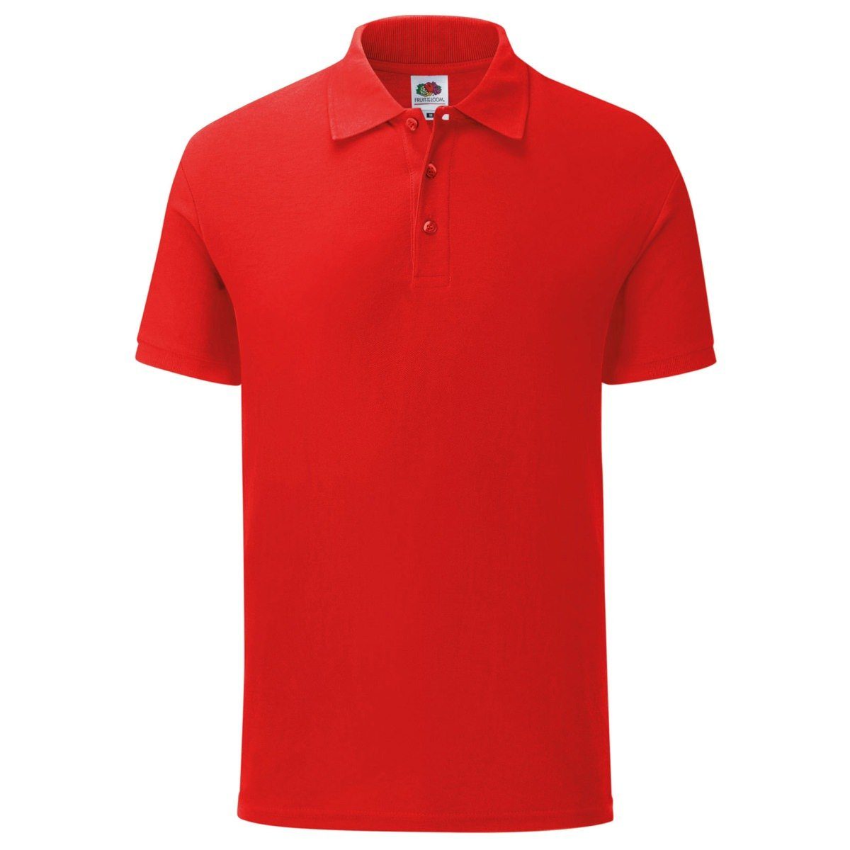 Fruit of the Loom Poloshirt Fruit of the Loom Iconic Polo rot