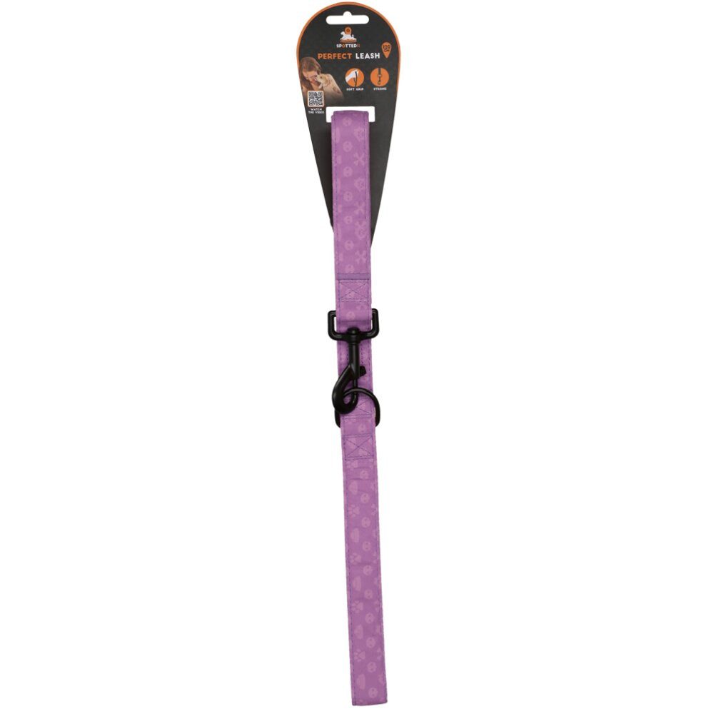Spotted! Pro Hundeleine Leine Lila 120cm, (Packung)