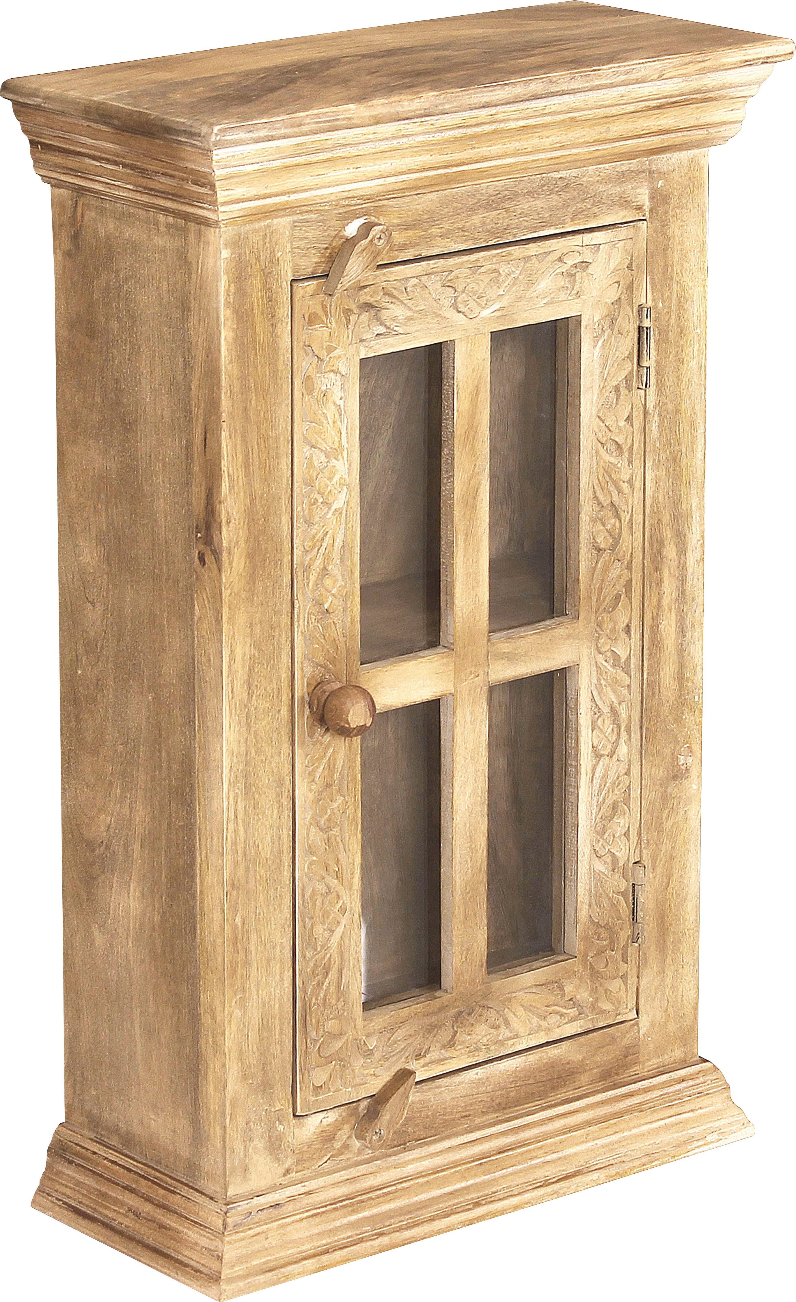 SIT Hängeschrank Mit Holzschnitzereien