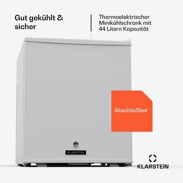 Klarstein Table Top Kühlschrank HEA-Matterhorn-wh 10045291, 53 cm hoch, 43 cm breit, Bier Hausbar Getränkekühlschrank Hotel Mini Fridge