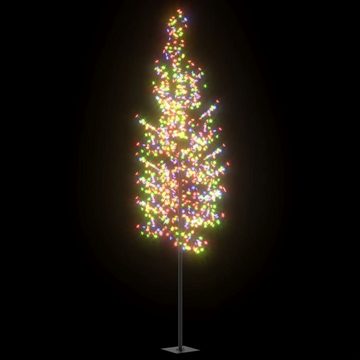 vidaXL Christbaumschmuck Weihnachtsbaum 1200 LEDs Buntes Licht Kirschblüten 400 cm (1-tlg)