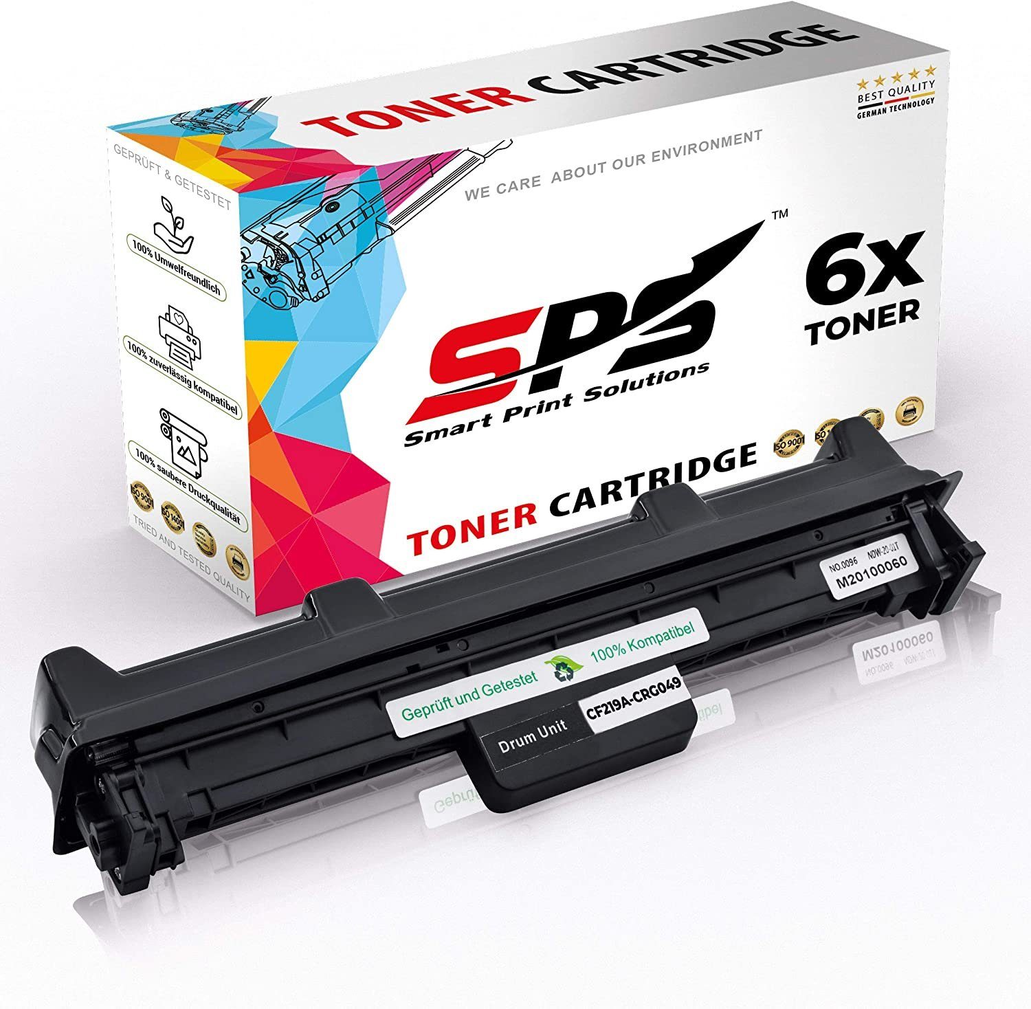 SPS Tonerkartusche Kompatibel für HP Laserjet Pro M102 19A CF219A, (6er Pack)