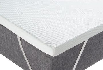 Topper Belize, Topper 90x200 cm, 140x200 cm, 180x200 cm und weitere Größen, Älgdröm, 9 cm hoch, Kaltschaum, Matratze, Boxspringbett, Allergiker geeignet (Hausstauballergiker)