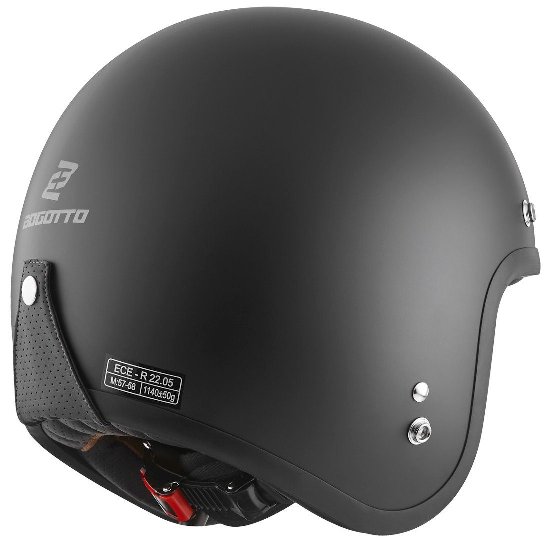 Bogotto Motorradhelm V541 Jethelm