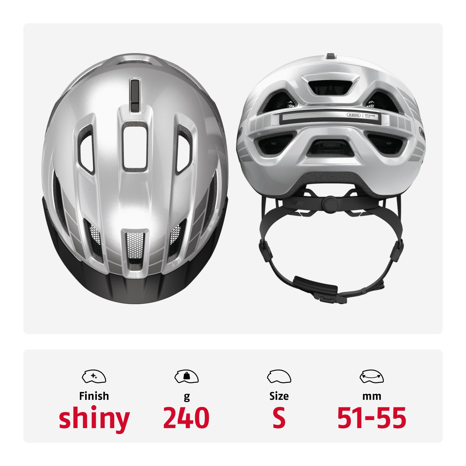 ABUS Fahrradhelm URBAN-I 4.0 LR