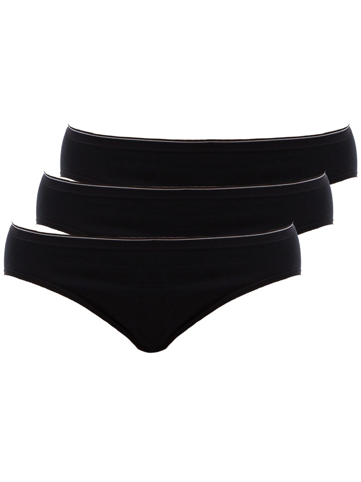 Bikinislip 3er Pack Damen Bikinislip Baumwolle-Elasthan