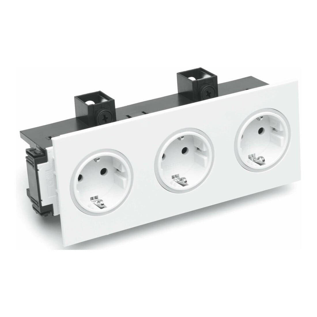 Rehau Rehau Steckdose 3-fach SIGNA IN rws BRK 3STD Steckdosenleiste
