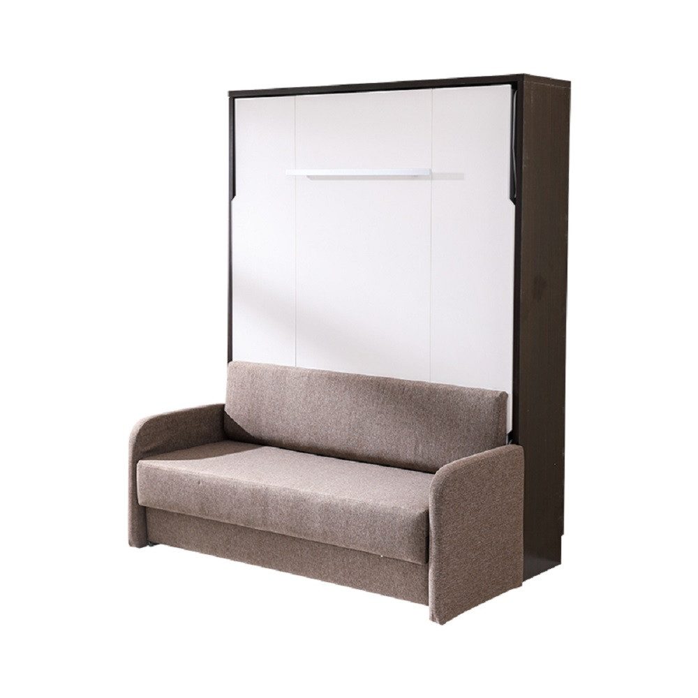 JVmoebel Schrankbett Sofa mit Polsterwand und Stauraum für hohen Komfort (1-St., Schrankbett) Made in Europa