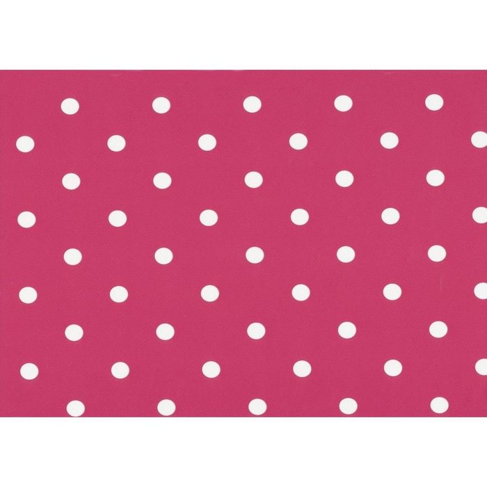 AS4HOME Möbelfolie selbstklebende Möbelfolie Pink Punkte - Dots - Muster: Gepunktet