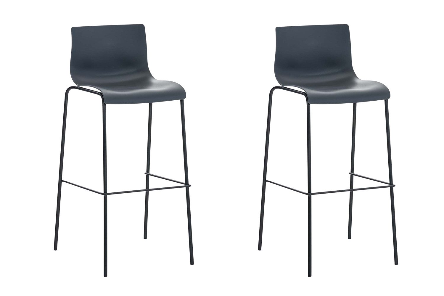 CLP Barhocker Hover Kunststoff (2er Set, günstig online kaufen