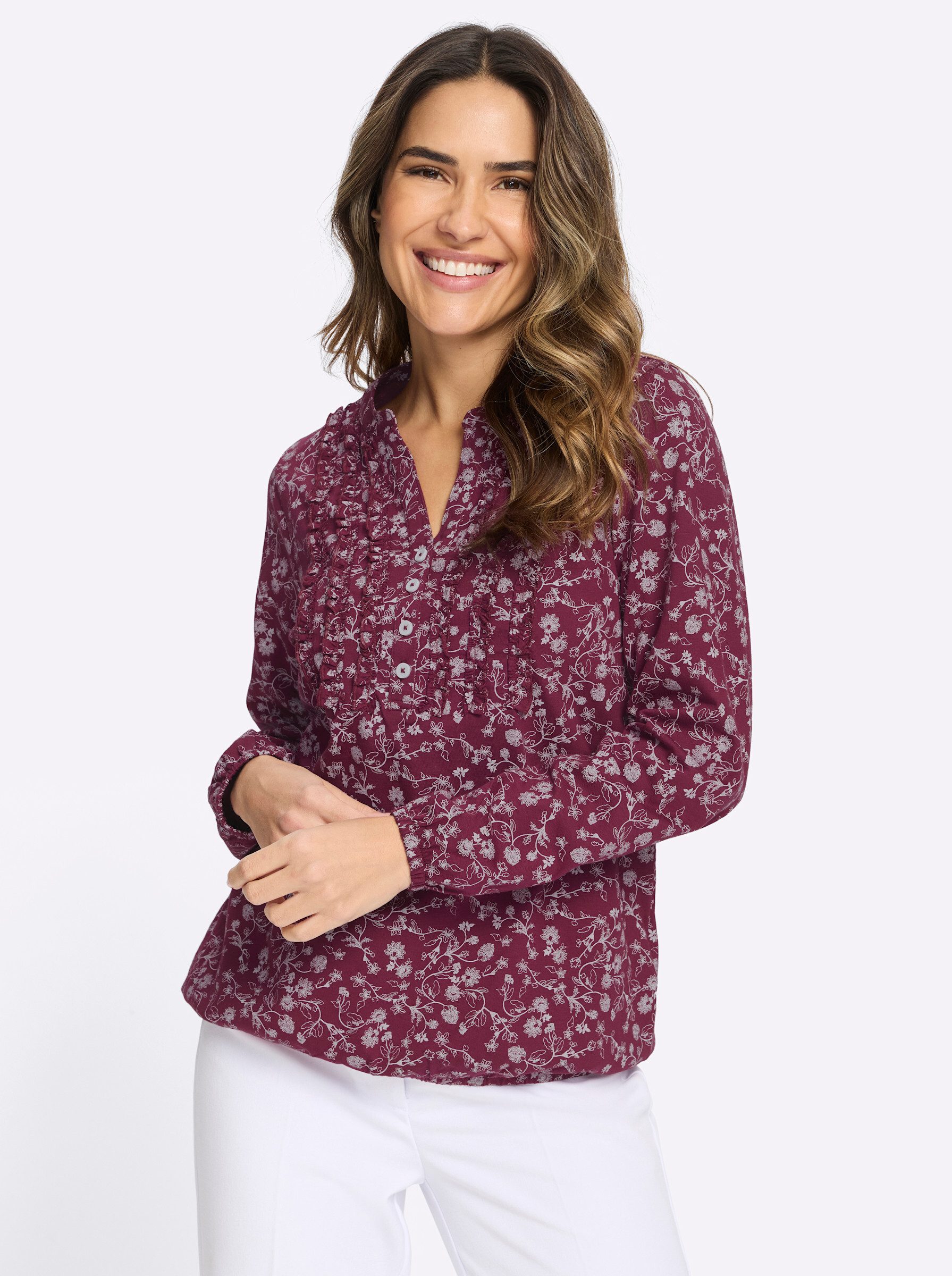 T-Shirt Langarm-Shirt Langarm