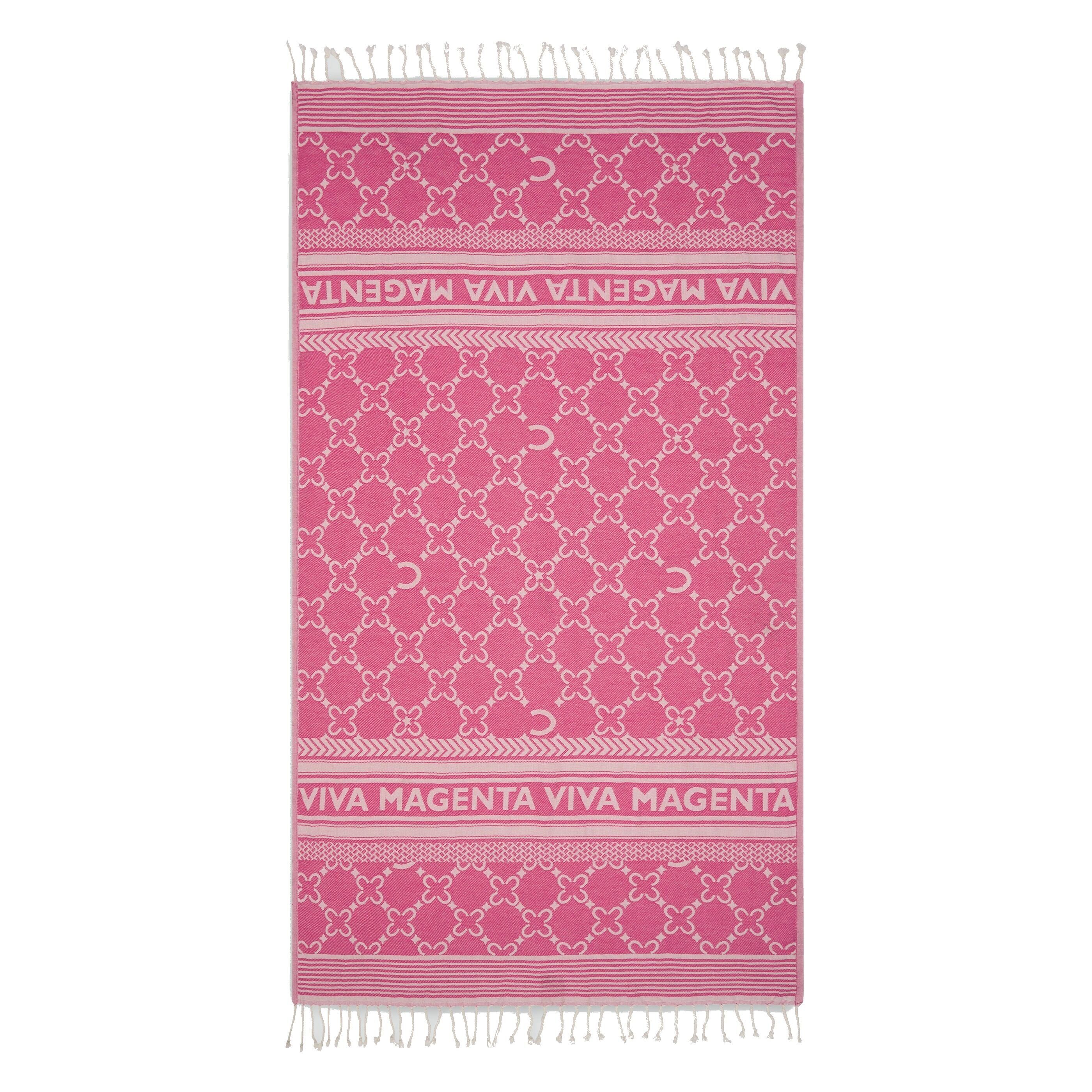 Codello Strandtuch Strandtuch mit exklusivem Logo-Print aus reiner Baumwolle, (1-St), mit exklusivem Logo-Print