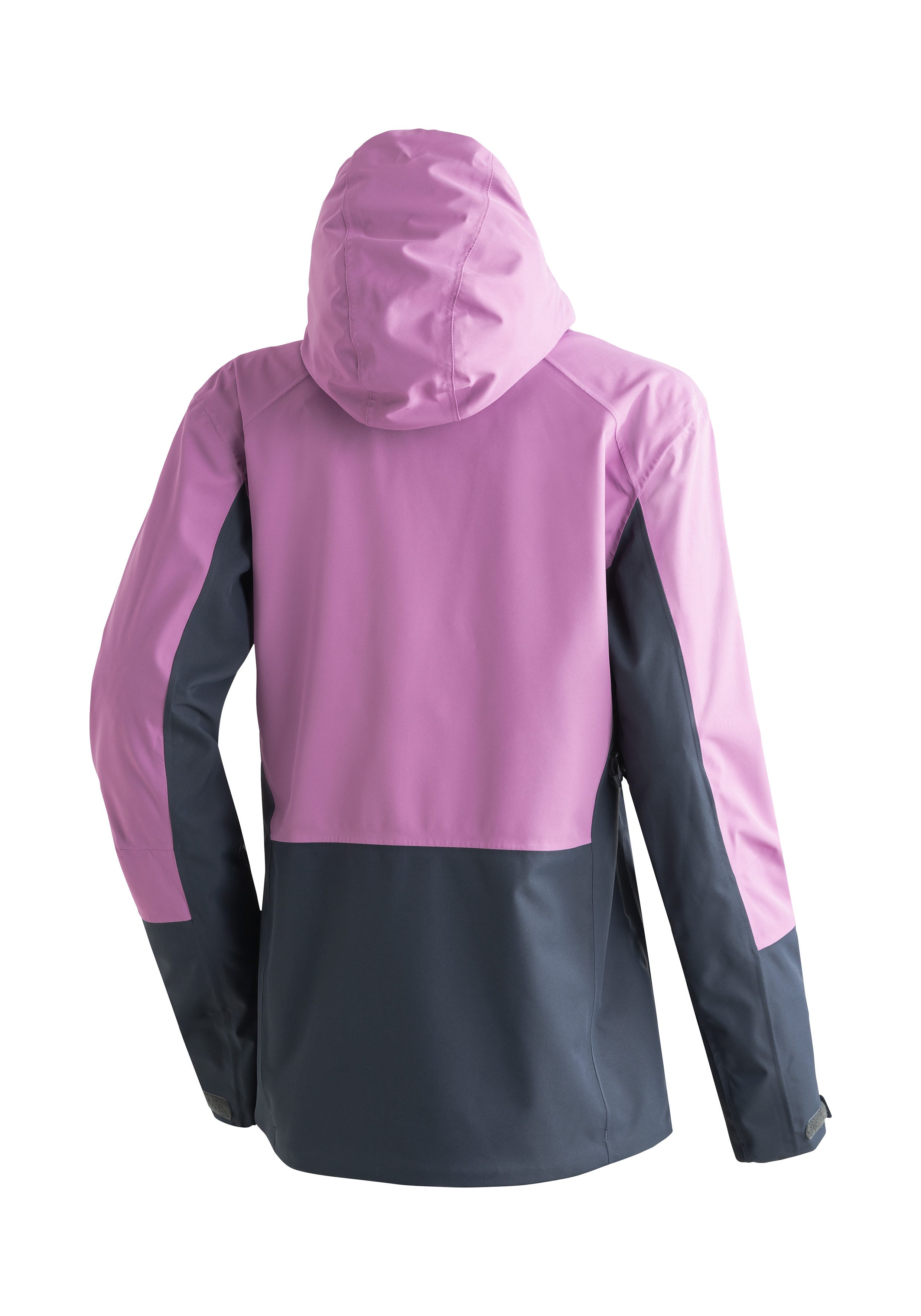 Maier Sports Funktionsjacke Lindon W Damen Outdoorjacke, wasserdicht, RV-Taschen, Kapuze