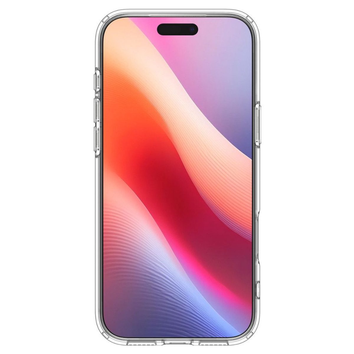 Spigen Handyhülle Ultra Hybrid Case Transparent Kompatibel mit iPhone 17 Pro Max 6,9, Hybridhülle mit stoßdämpfendem Rahmen und klarer Optik