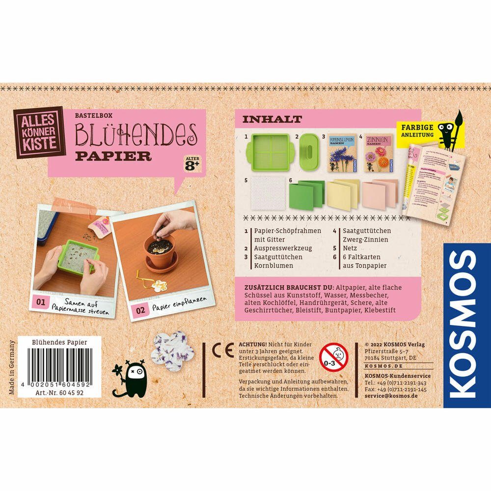 Kosmos Kreativset AllesKönnerKiste Blühendes Papier