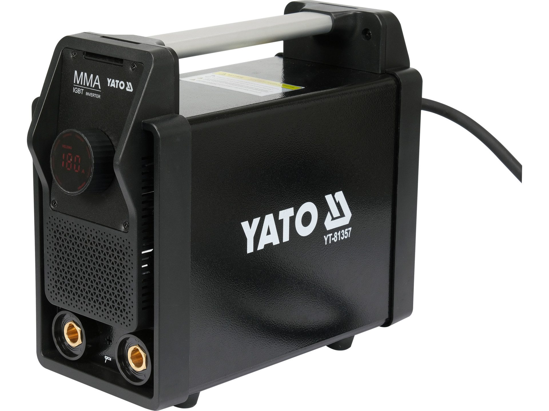 Yato Elektroschweißgerät Schweißgerät 180A Inverter MMA, Elektrodenschweißgerät, Qualität