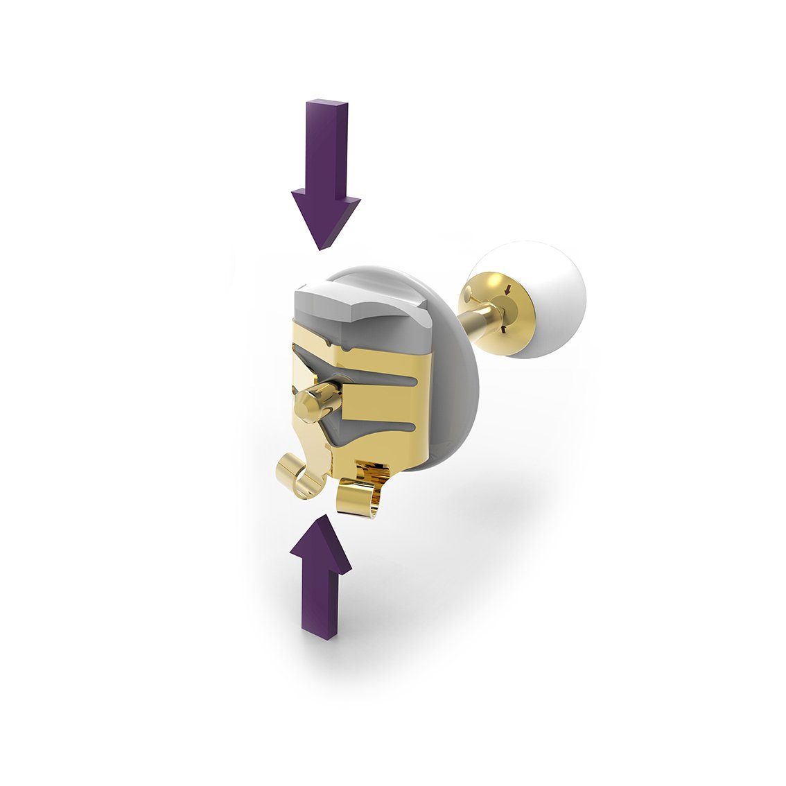 Selva Technik Medallionanhänger LOX - Sicherheit für Ohrstecker, anti-aller günstig online kaufen