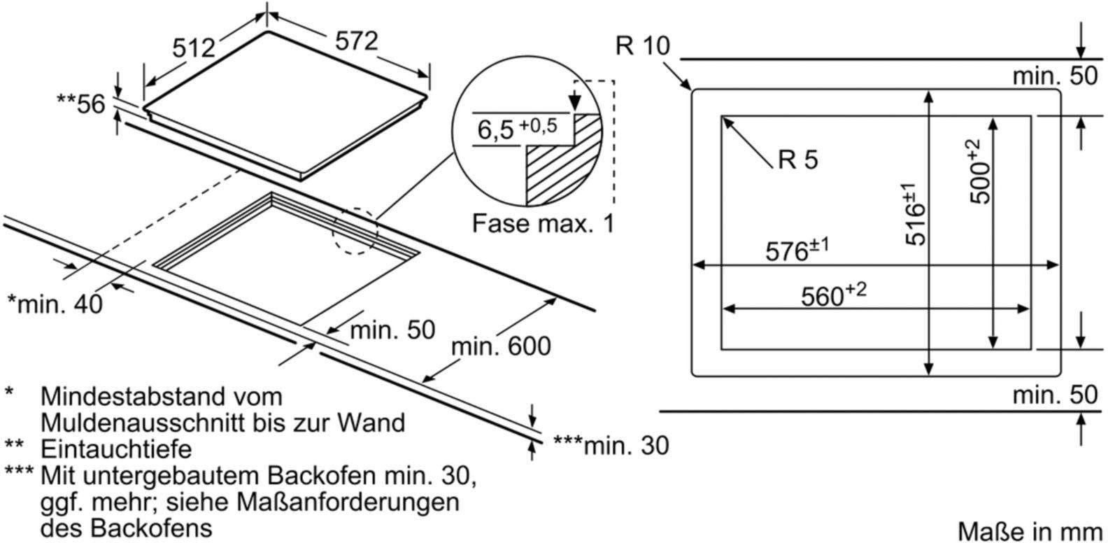 SIEMENS Induktions-Kochfeld von SCHOTT CERAN® iQ100 EU601FEB2E