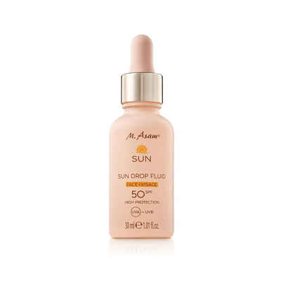 asambeauty Sonnenschutzpflege SUN Drop Fluid Sonnenschutz Serum Gesicht LSF 50, 1-tlg.