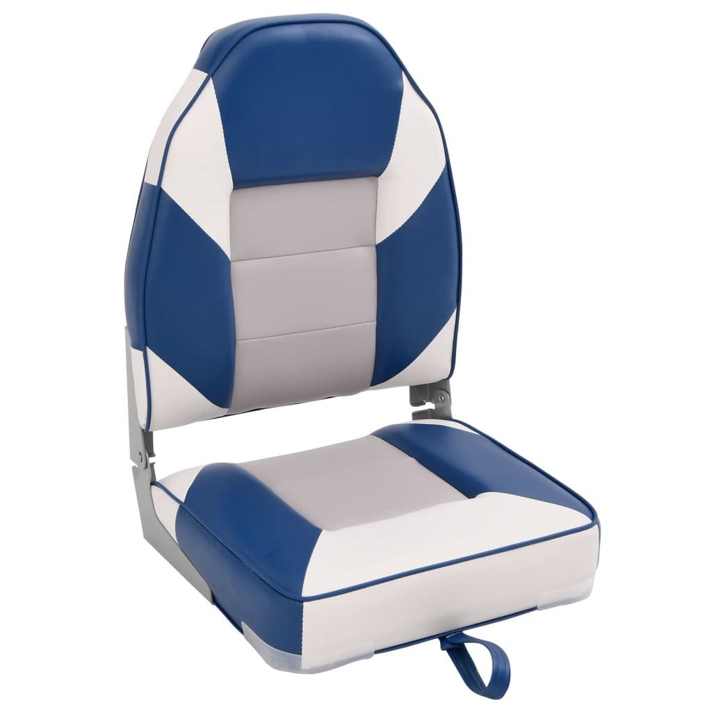 vidaXL Segelboot Bootssitz mit Hoher Rückenlehne Klappbar 39x43x58 cm, (1-St)