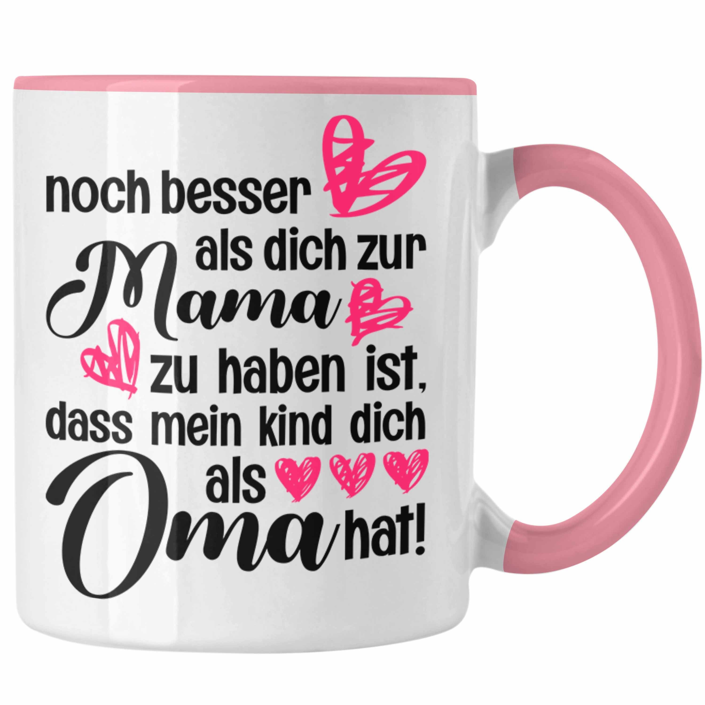 Trendation Tasse Trendation - Mutter Geschenk Tasse Muttertag Mama Oma Kaffeetasse Süße