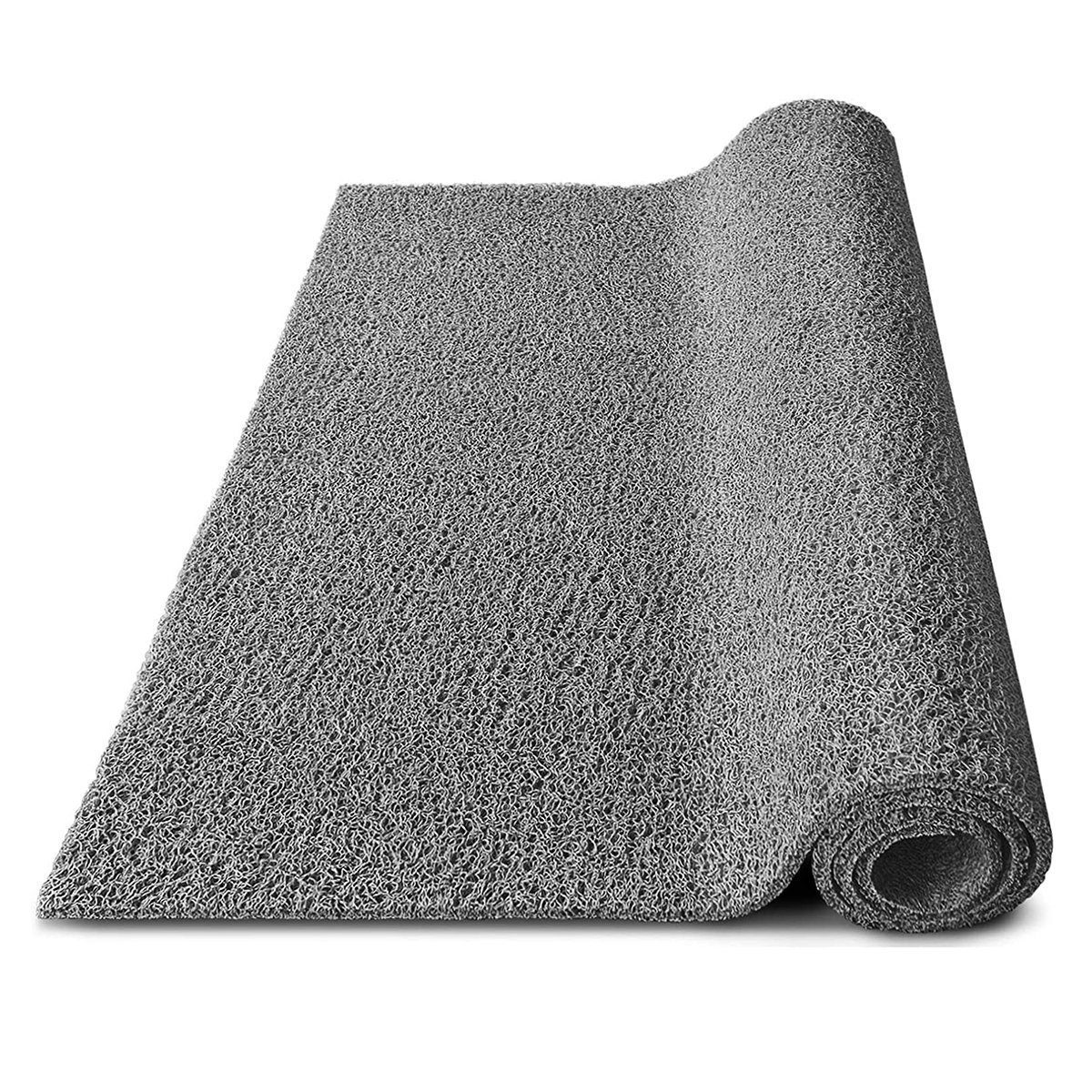 Fußmatte Schlingenmatte, Erhältlich in vielen Farben & Größen, Sauberlaufmatte, etm, rechteckig, Höhe: 16 mm Grau