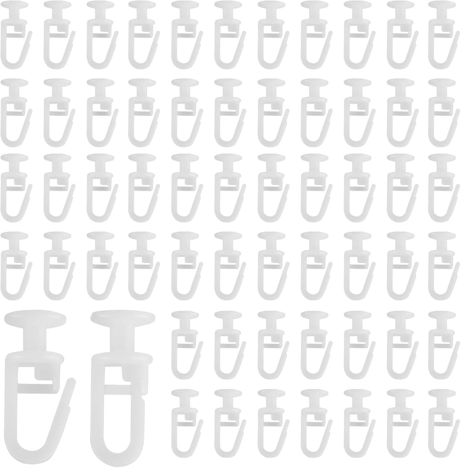 FELIXLEO Gardinengleiter 120 Stück Gardinengleiter 11mm günstig online kaufen