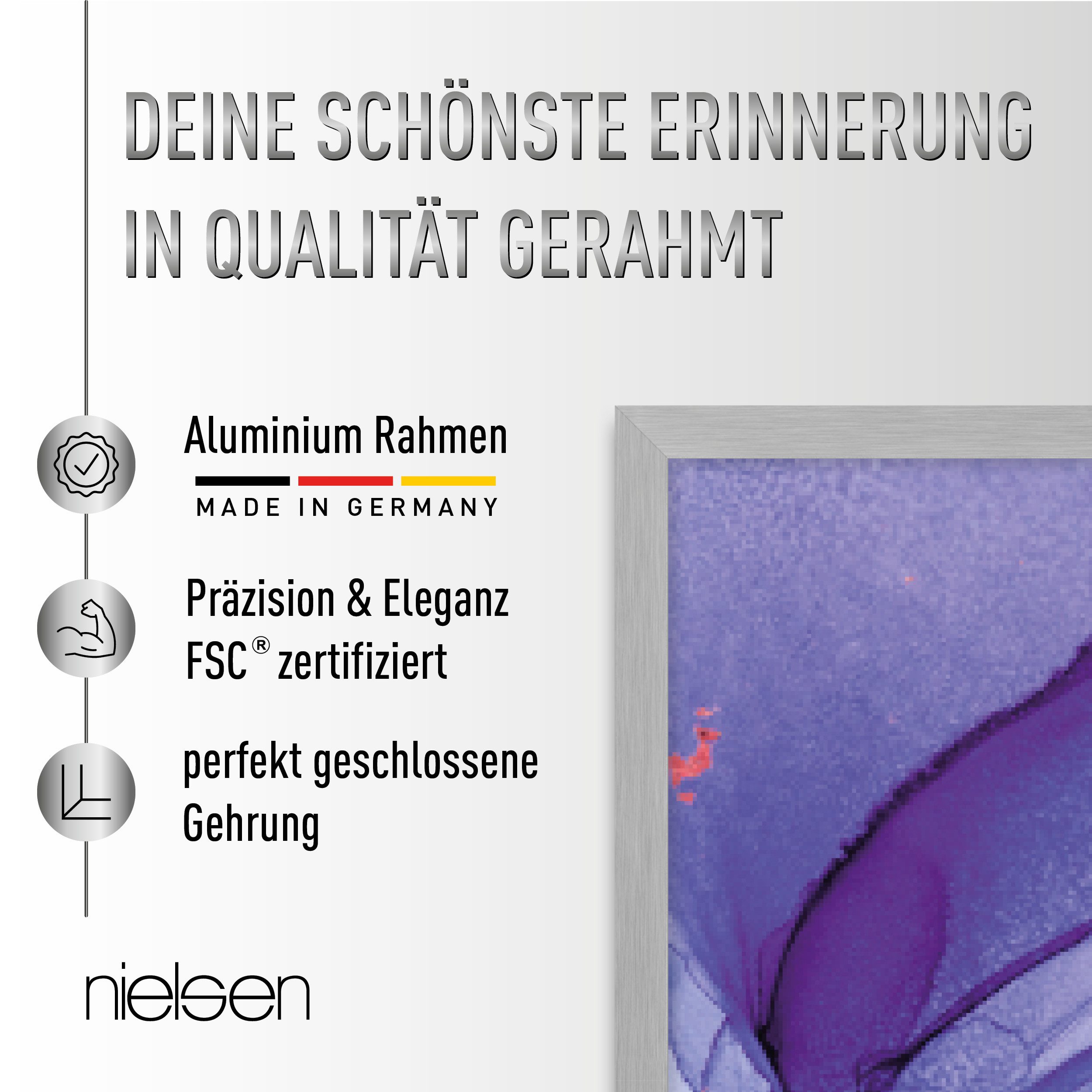 nielsen Bilderrahmen C2 mit Echtglas, (1 günstig online kaufen