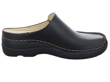 WOLKY Seamy Slide Schwarz Clog