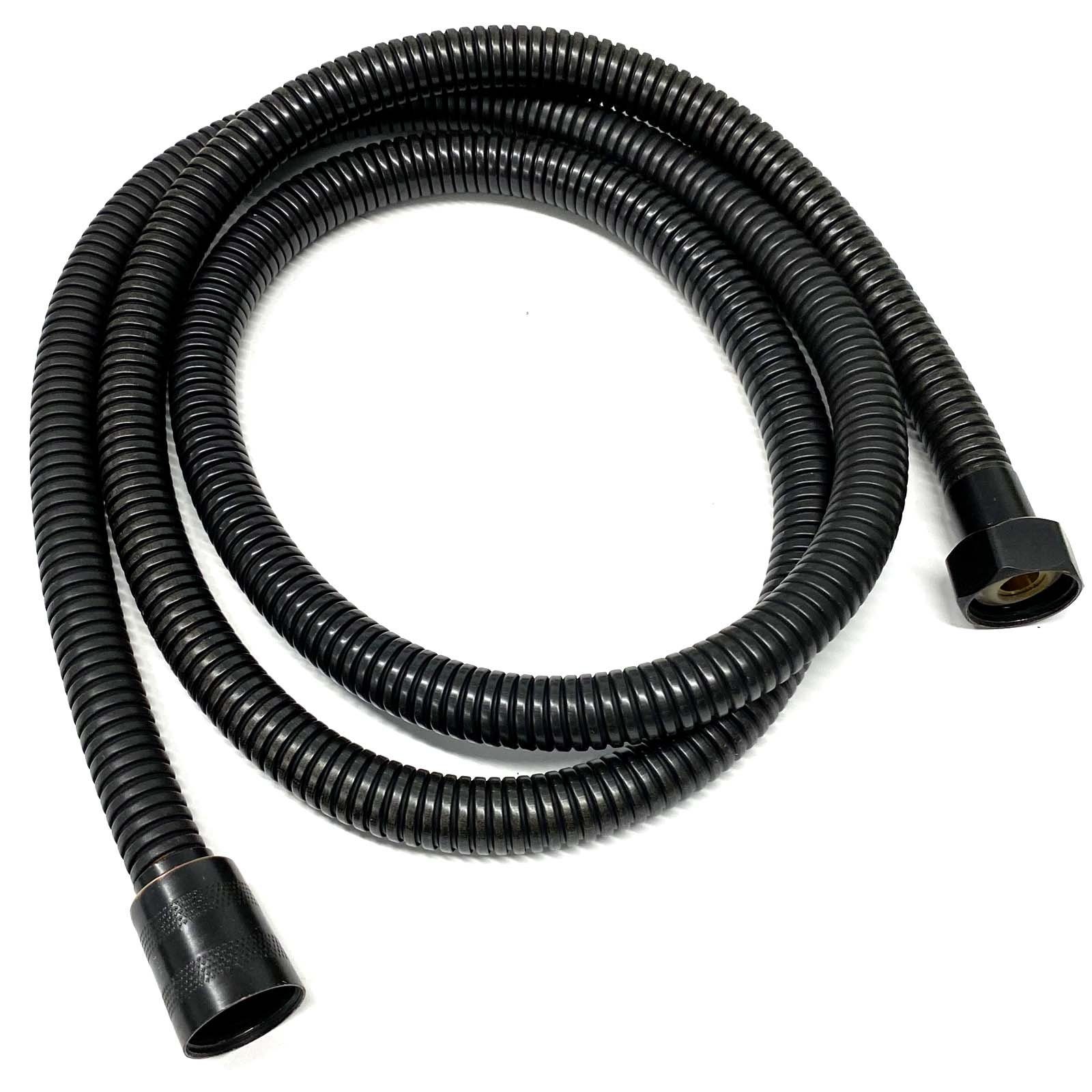 HAC24 Brauseschlauch Duschschlauch Schwarz, 1/2 Zoll, flexibel günstig online kaufen