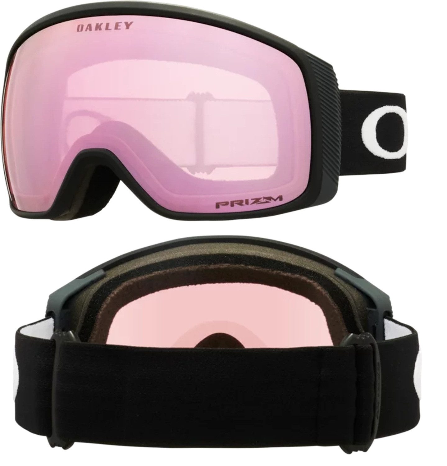 Oakley Skibrille Oakley Flight Tracker Grösse M Skibrille Black Prizm HI Pink 0OO7105