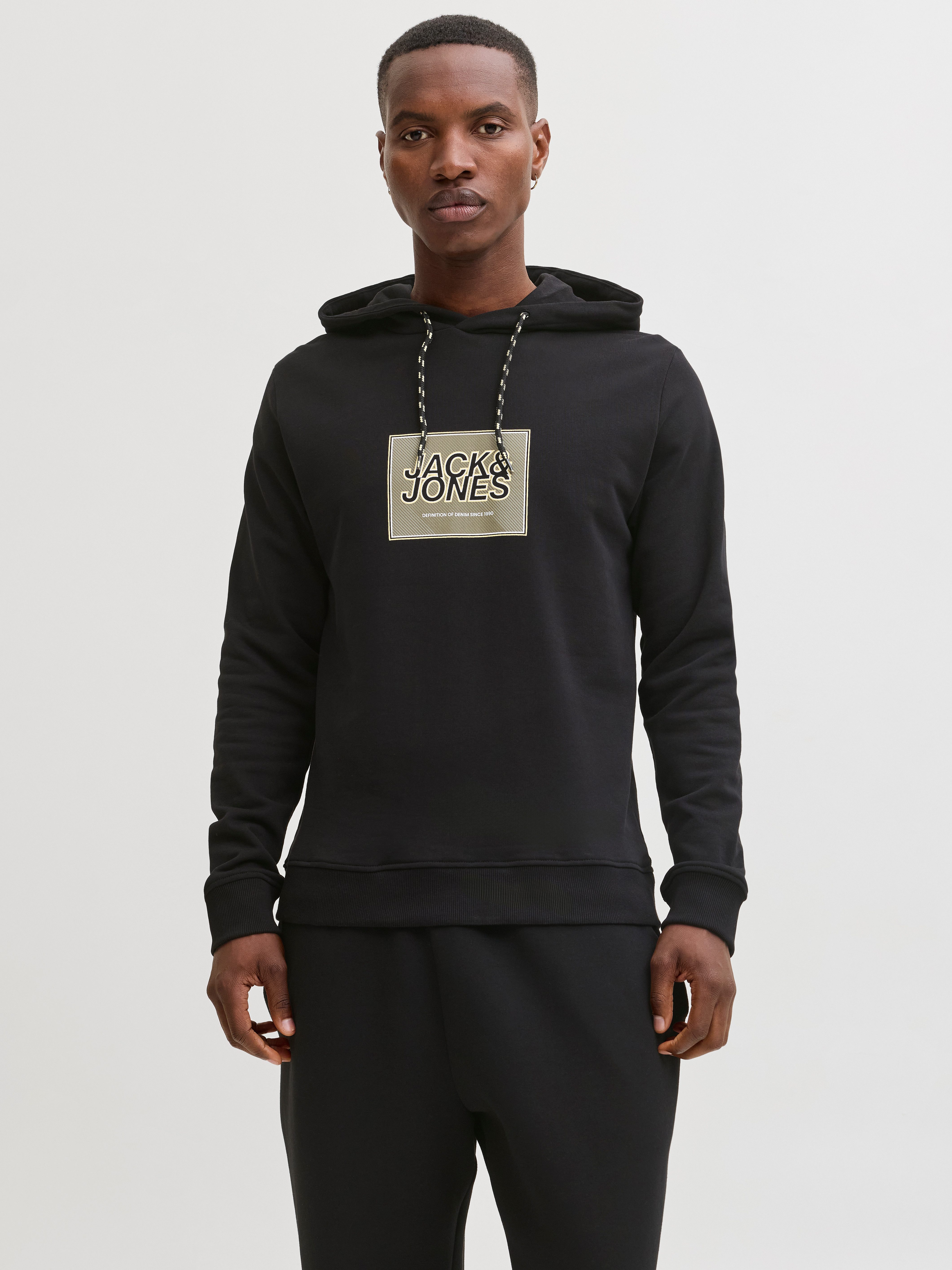 Jack & Jones Kapuzensweatshirt JJRAIN SWEAT HOOD UNB