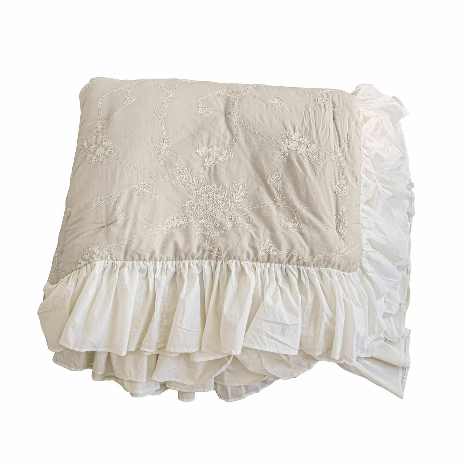 Mirabeau Tagesdecke Quilt Clarissa grau