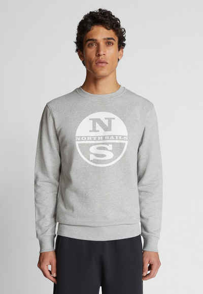 North Sails Sweatshirt Sweatshirt mit Maxilogo