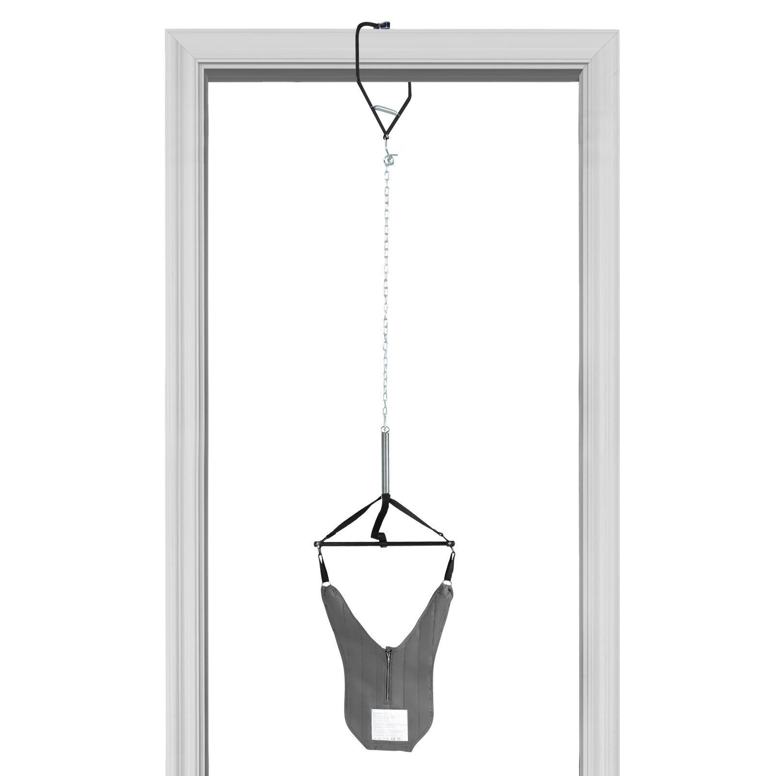 COSTWAY Türhopser Tür Schaukel, längenverstellbar, mit Türklammer