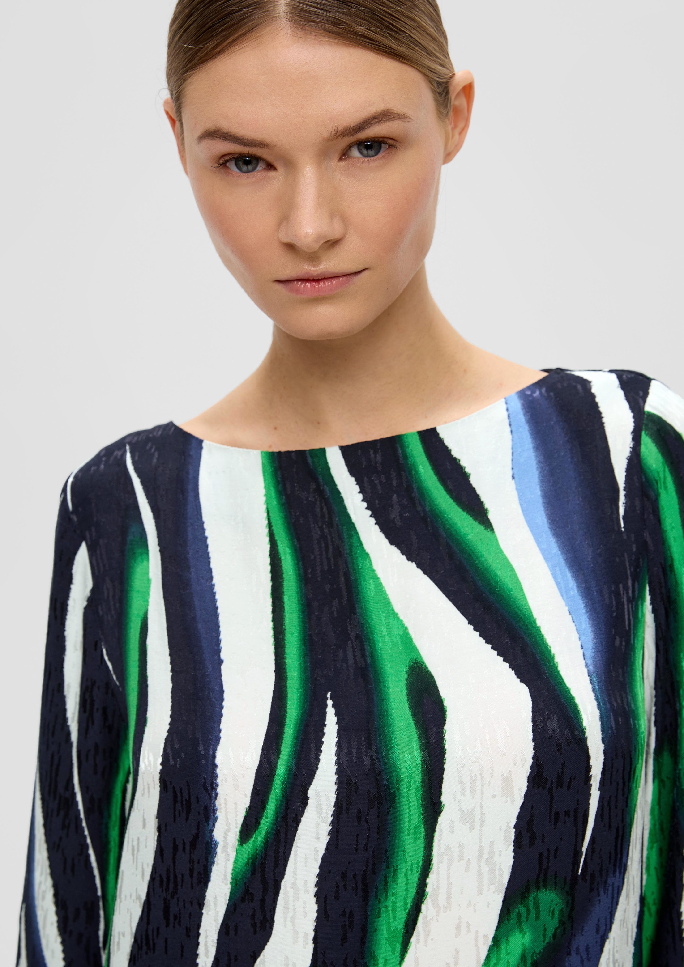 s.Oliver BLACK LABEL Langarmbluse Bluse mit günstig online kaufen