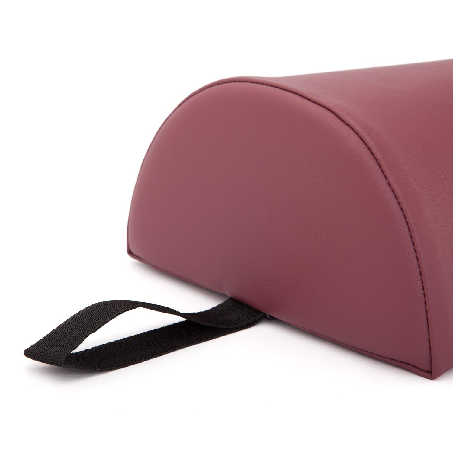Welltouch Massagesitzauflage Knierolle halbrund mittel burgund