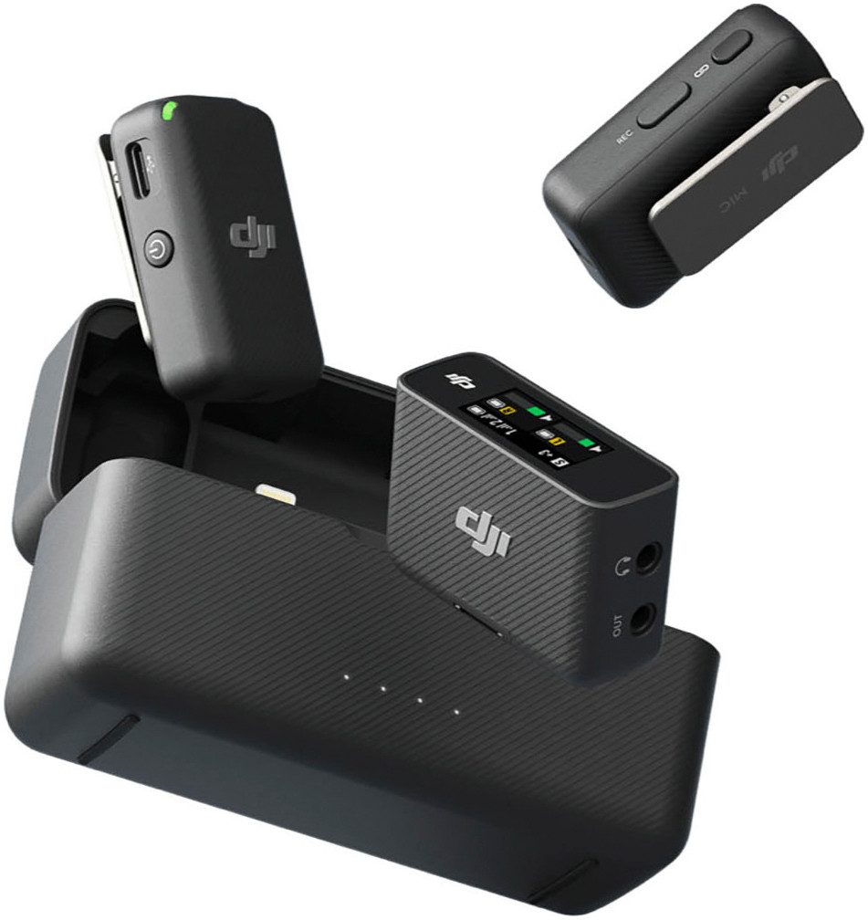 DJI Streaming-Mikrofon MIC 3 (1 Sender + 1 Empfänger) (Set)