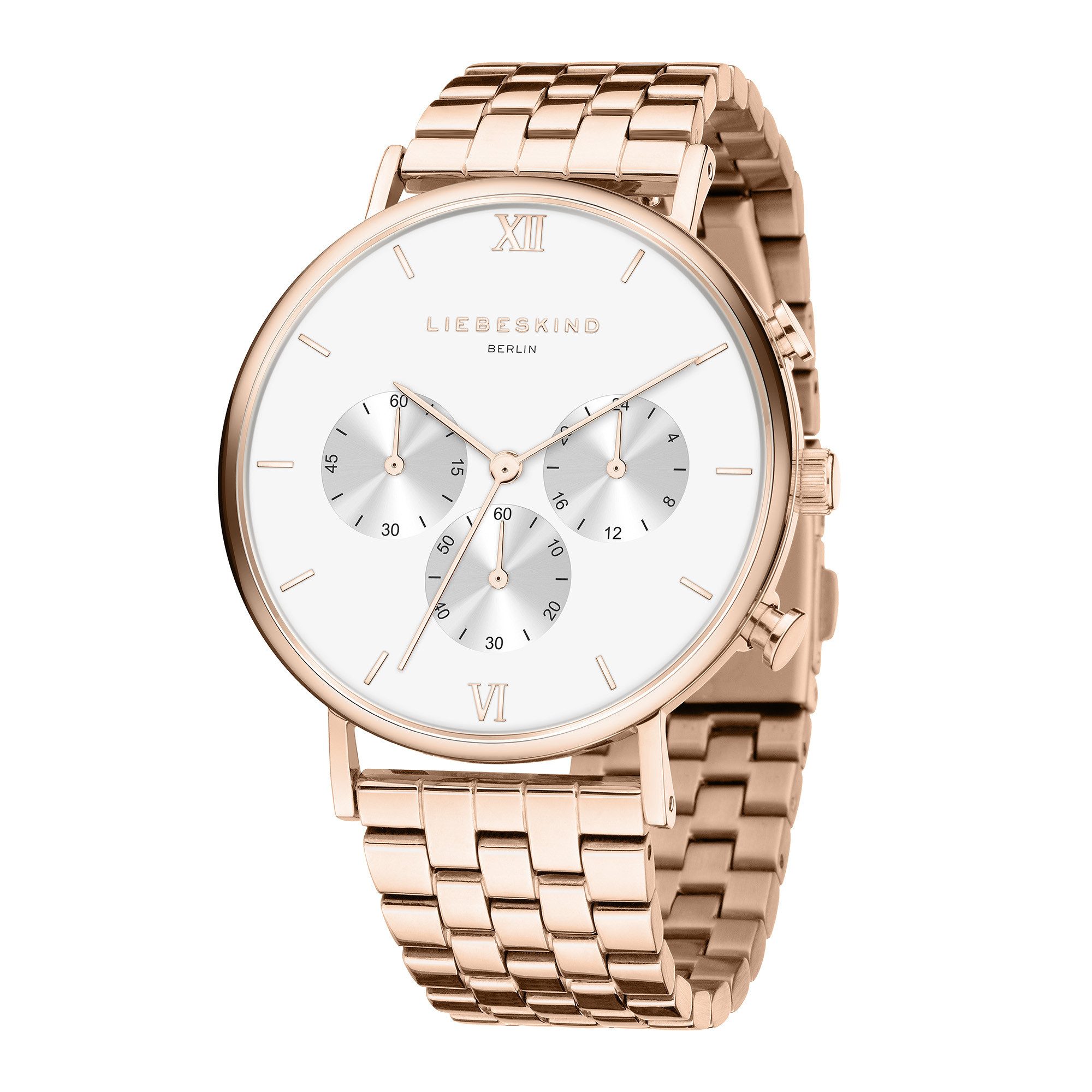 Liebeskind Berlin Quarzuhr Modern Chronograph Edelstahl