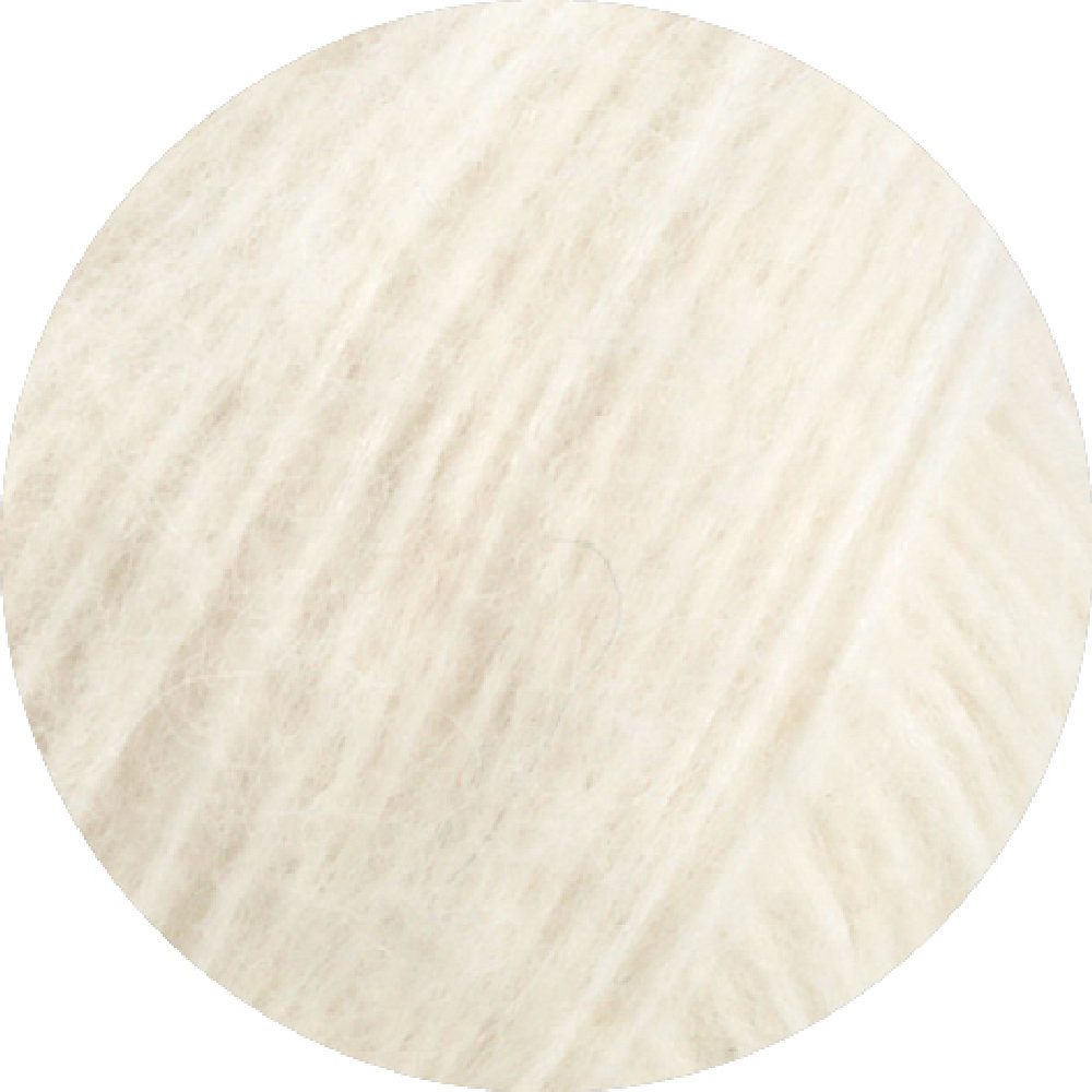 LANA GROSSA ALPACA AIR II Häkelwolle, 140 m (50 gr), Leichtes Alpaka-Schlauchgarn mit Baumwollanteil